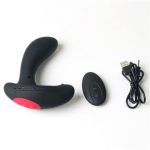 Sex Shop Inflatable Anal Plug Prostate Massage Vibrator Vaginal Anus Pump Expansion Butt Toys For Men Women - 5