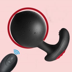 Sex Shop Inflatable Anal Plug Prostate Massage Vibrator Vaginal Anus Pump Expansion Butt Toys For Men Women