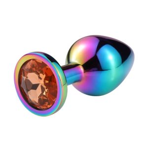 Stainless Steel Jeweled Anal Butt Plugs Trainer Toys Sex Love Games Personal Massager For Women Men Couples Lover