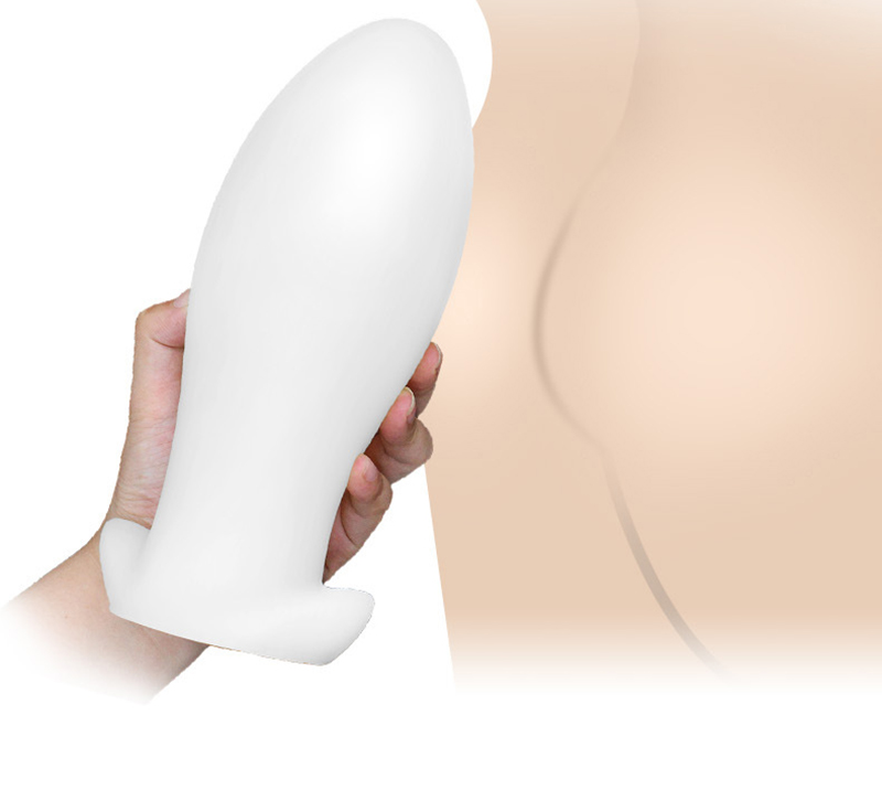 Large White Silicone Horse Dildo Soft Thick Butt Plug Anal Expansion Fisting Masturbation Erotic Adult Sex Toy - 2