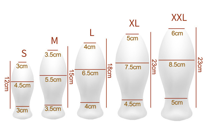 Large White Silicone Horse Dildo Soft Thick Butt Plug Anal Expansion Fisting Masturbation Erotic Adult Sex Toy - 1