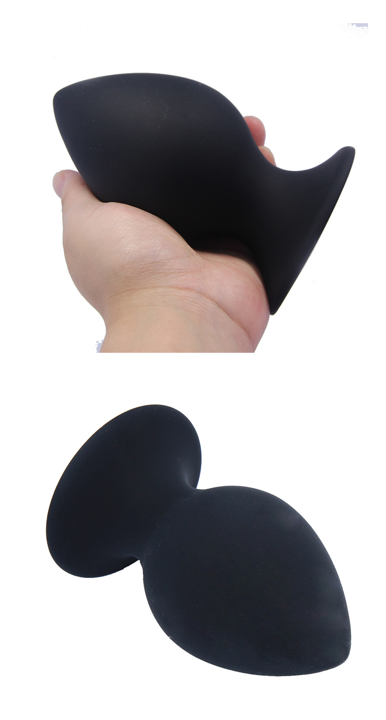 Silicone Anal Plug Prostate Stimulator Anus Expansion Toy Erotic Adult Gay Sexual Wellness Large Beaded Massager - 5