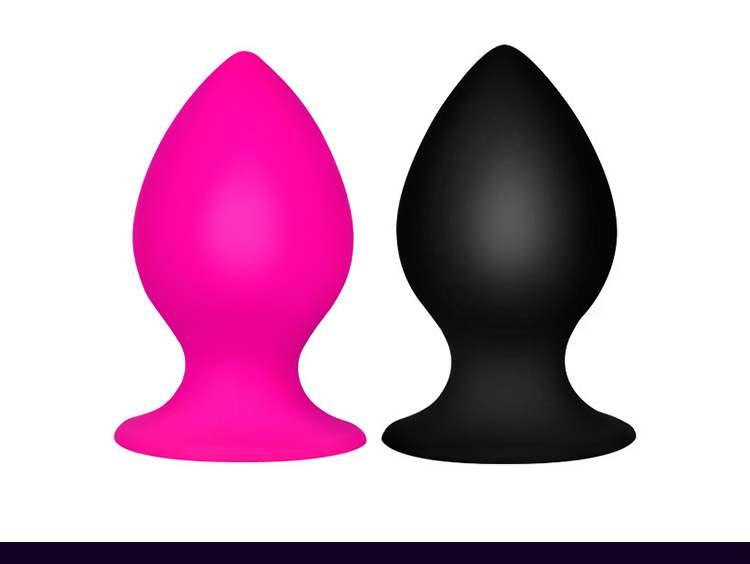 Silicone Anal Plug Prostate Stimulator Anus Expansion Toy Erotic Adult Gay Sexual Wellness Large Beaded Massager - 2
