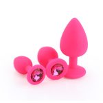 4 Colors Large Size Round Shape Silicone Butt Plug Anal Unisex Sex Stopper Adult Toys For Men Women Trainer Couple - 4
