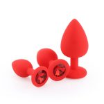 4 Colors Large Size Round Shape Silicone Butt Plug Anal Unisex Sex Stopper Adult Toys For Men Women Trainer Couple - 3