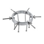 Zerosky Metal Vaginal Anal Spreader With Adjustable Size Butt Plug Sex Toys For Men Women Couple - 3