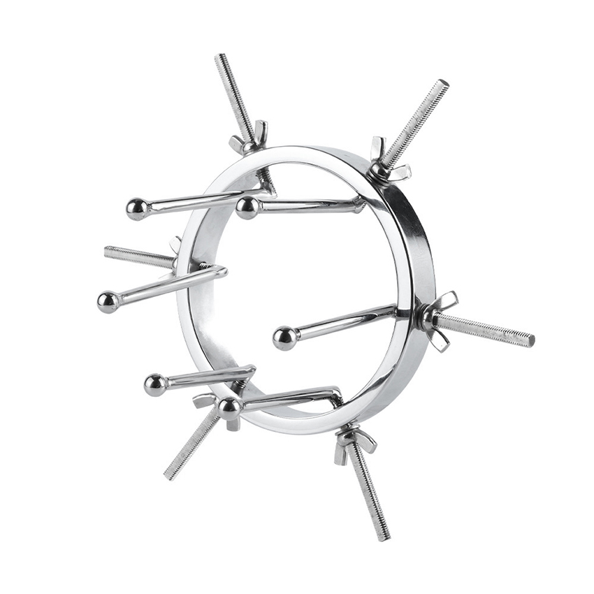 Zerosky Adjustable Metal Anal Vaginal Spreader With Butt Plug Versatile Adult Toy For Couples Men And Women - 2