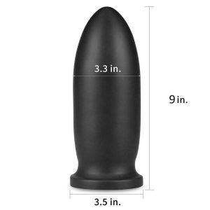 Lovetoy 9 Inch King-sized Anal Butt Plugs Huge Dildo Unisex G-spot Massager Sex Toys - 2