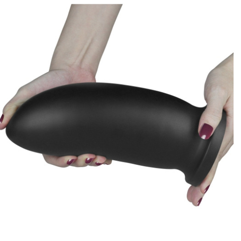 Unisex Lovetoy 9inch Kingsized Anal Dildo Gspot Massager Huge Butt Plug Sex Toy - 3