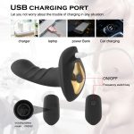 Male Anal Vibrators Prostate Vibrating G Spot Massager For Men Dildos Butt Plug Masturbation Remote Control Sex Toys - 4