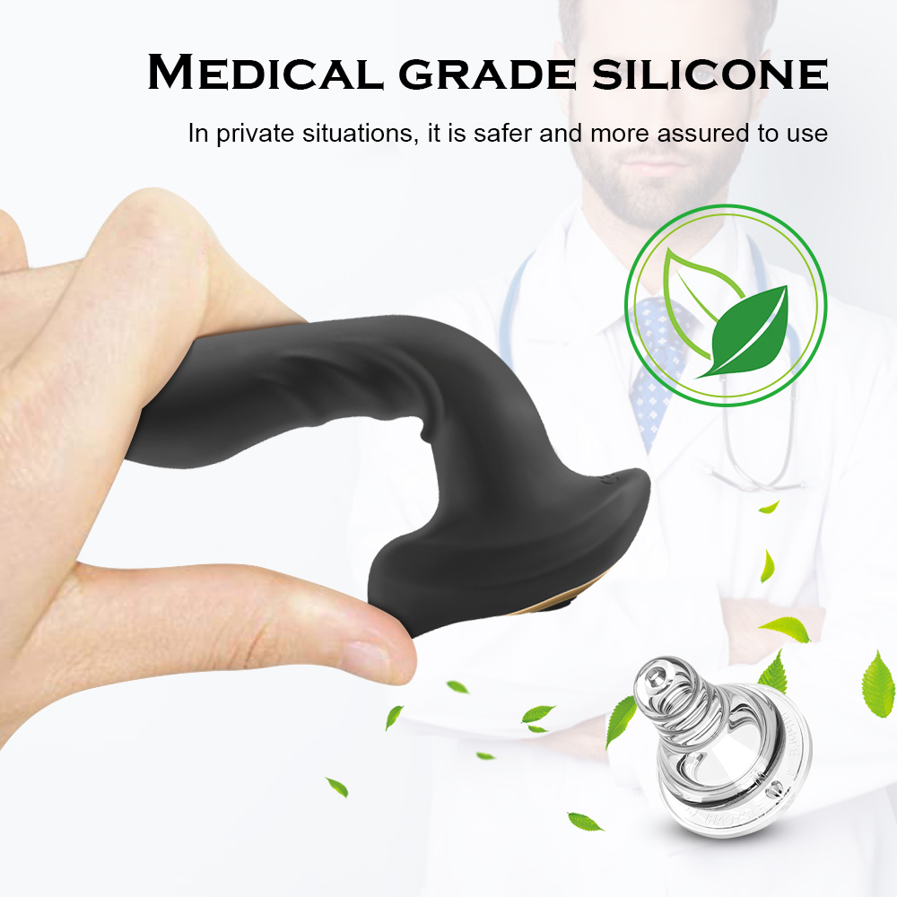 Mens Prostate Vibrator Remote Control Anal Gspot Massager Dildo Butt Plug Male Pleasure Masturbation Toy - 4