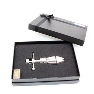 Anal Stretching Open Tool Adult Sex Toy Stainless Steel Plug With Lock Ass