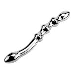 Male Stainless Steel Anal Plug Butt Beads G Spot Wand Prostate Massage Double Dildo Vagina Sex Toys For Man Woman - 6