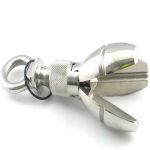 Metal Anal Dildo Chastity Lock Big Butt Plug Men Women Gay Member Sex Toy Huge Prostate Massager Bdsm Masturbator Wand - 5