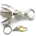 Metal Anal Dildo Chastity Lock Big Butt Plug Men Women Gay Member Sex Toy Huge Prostate Massager Bdsm Masturbator Wand - 4