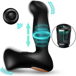 Telescopic Prostate Massager Vibrator Remote Control Anal Butt Plugs Vibrating Masturbator Sex Toys For Man Gay Product