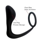 Male Prostate Massager Silicone Anal Butt Plug G-point Stimulator Waterproof With Ring Adult Erotic Sex Toys For Men Gays - 4