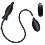 Super Large Anal Balls Silicone Butt Plug Vibrator Inflatable Prostate Massager Dildo Pump Vagina Masturbator - 6