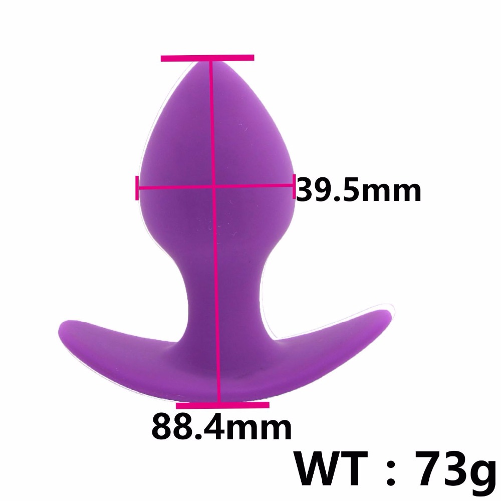 Beginnerfriendly Waterproof Silicone Buttplug Prostate Massager Anal Plug Sex Toy For Men Women Gay - 1