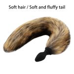 Wireless Remote Tail Anal Plug Adult Games 10 Speeds Vibrating Butt Anus Stimulator For Couples Flirt Cosplay Toys - 4