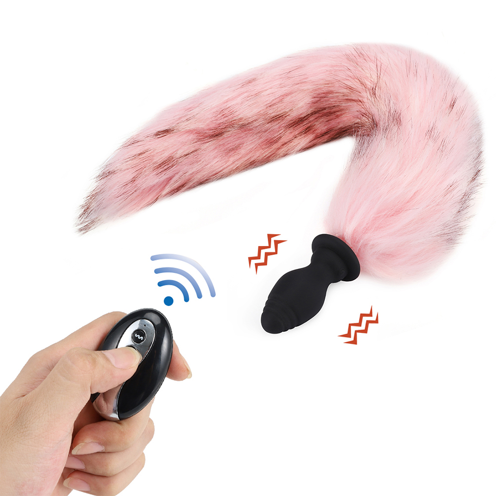Wireless Remote Control Anal Plug 10speed Vibrating Butt Stimulator Adult Sex Toy For Couples Play And Cosplay Games - 17