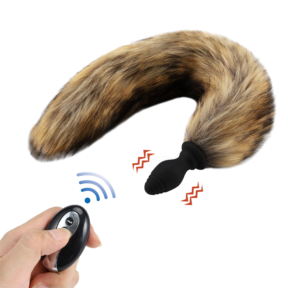 Wireless Remote Control Anal Plug 10speed Vibrating Butt Stimulator Adult Sex Toy For Couples Play And Cosplay Games - 16