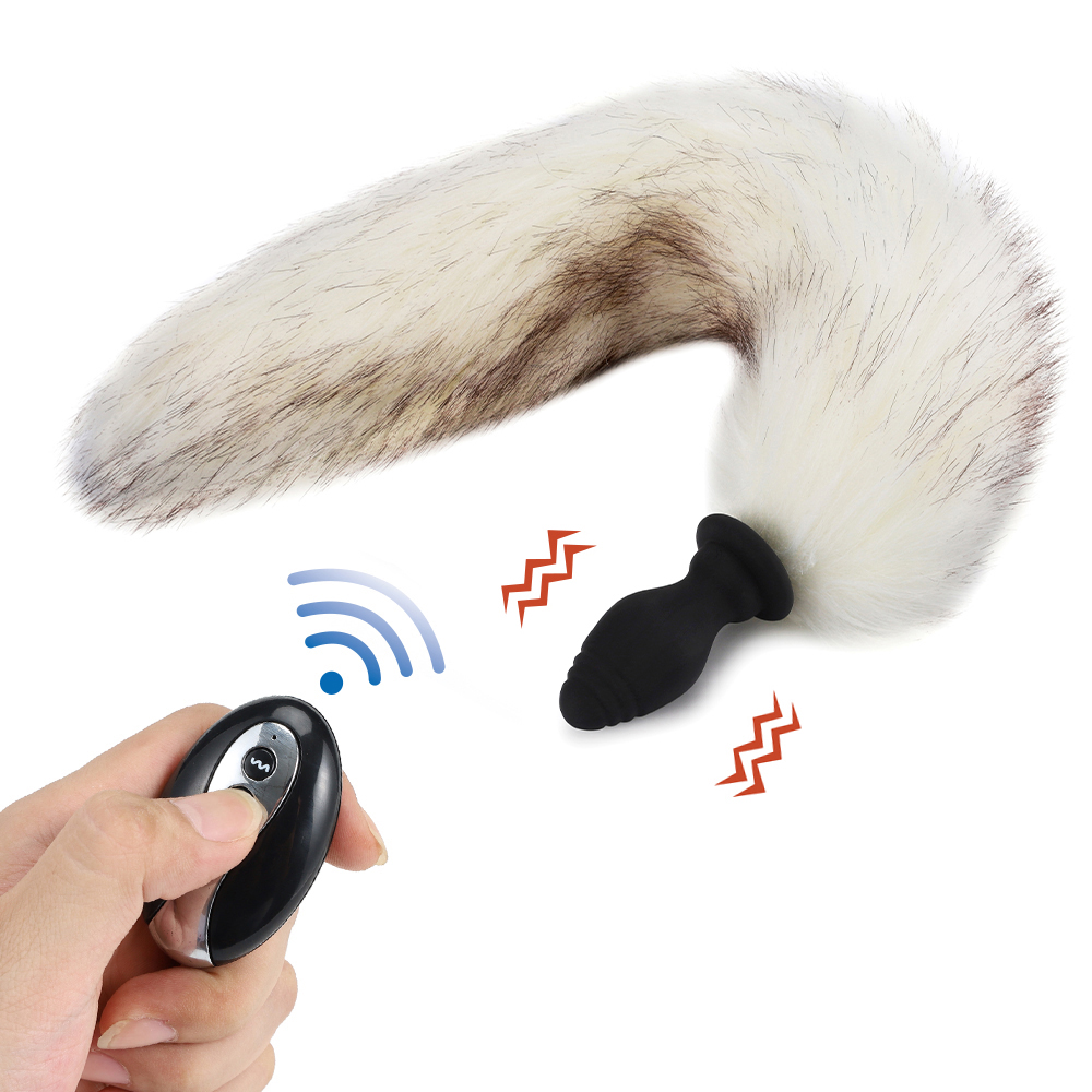 Wireless Remote Control Anal Plug 10speed Vibrating Butt Stimulator Adult Sex Toy For Couples Play And Cosplay Games - 15