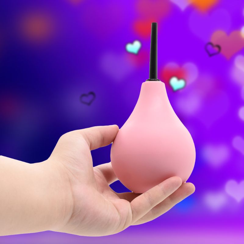 Abyclean 225ml Anal And Vaginal Douche Enema Bulb Hygienic Cleaner For Men And Women Pink - 8