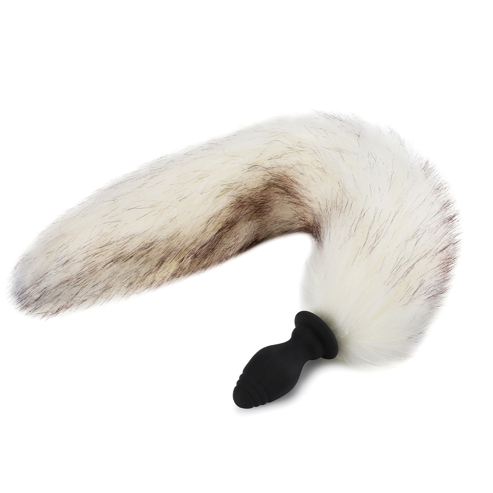 Wireless Vibrating Fox Tail Butt Plug 10speed Remote Control Anal Stimulator Adult Cosplay Game Toy For Couples - 12