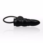 Big 3balls Inflatable Ass Plug Dick Adjustable Intumescent Vaginal Anal Stopper Penis Gay Butt Huge Toys Dildo Women - 2
