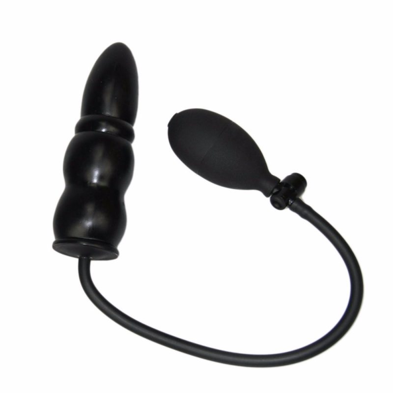 Big 3balls Inflatable Ass Plug Dick Adjustable Intumescent Vaginal Anal Stopper Penis Gay Butt Huge Toys Dildo Women