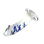 2 Size Transparent Crystal Glass Anal Plug Masturbation Butt Dildo Erotic G Spot Stimulate Dilation Adult Sex Toys - 3