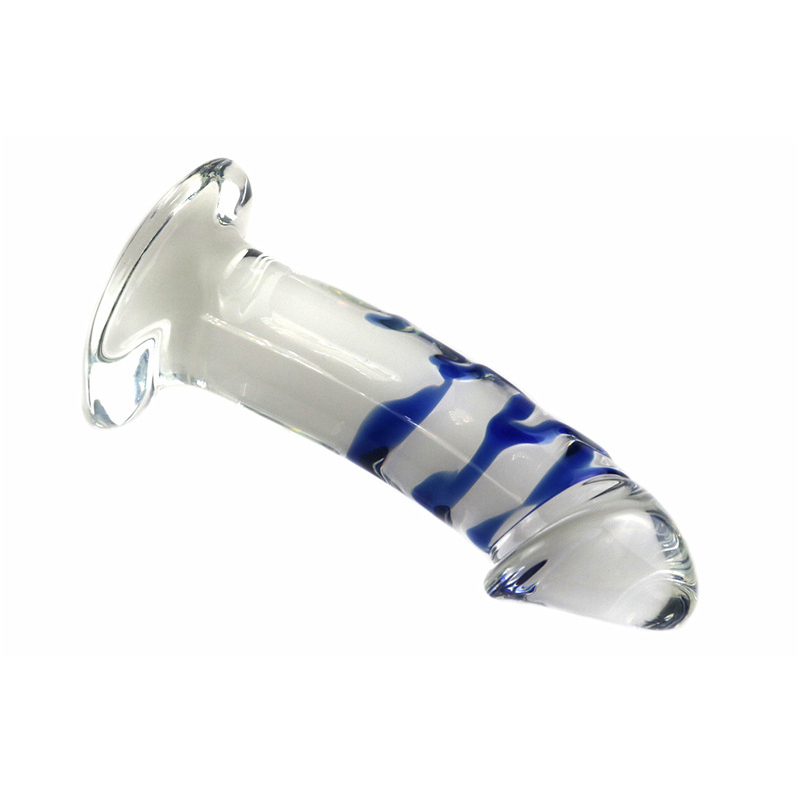 Crystal Glass Anal Plug Transparent Erotic Gspot Stimulator Adult Sex Toy Masturbation Aid 2 Sizes Available - 11