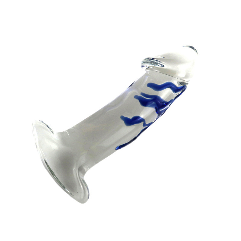 Crystal Glass Anal Plug Transparent Erotic Gspot Stimulator Adult Sex Toy Masturbation Aid 2 Sizes Available - 9