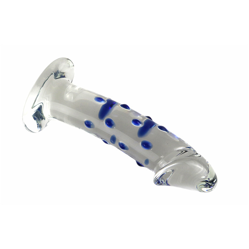 Crystal Glass Anal Plug Transparent Erotic Gspot Stimulator Adult Sex Toy Masturbation Aid 2 Sizes Available - 7