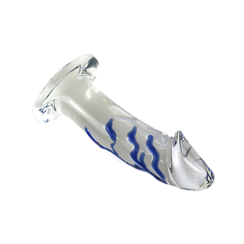 Crystal Glass Anal Plug Transparent Erotic Gspot Stimulator Adult Sex Toy Masturbation Aid 2 Sizes Available - 5