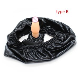Anal Dildo Panties With Plug Backyard Stimulating Butt G Spot Erotic Toys Anus Vagina Panty Sex Men & Women - 2