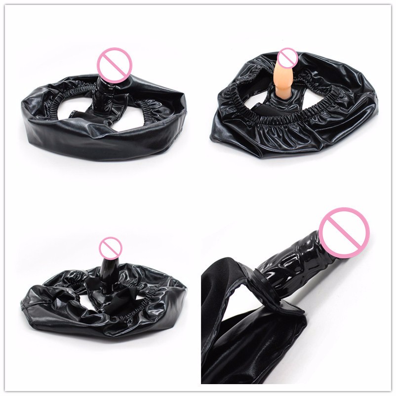 Unisex Erotica Anal Dildo Panties With Stimulating Plug Gspot Vagina Anus Adult Sex Toy - 3