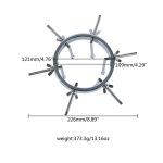 Metal Bdsm Ass Anal Butt Plug Adult Vaginal Speculum Enema Sex Products Erotic Toys For Women Men - 5