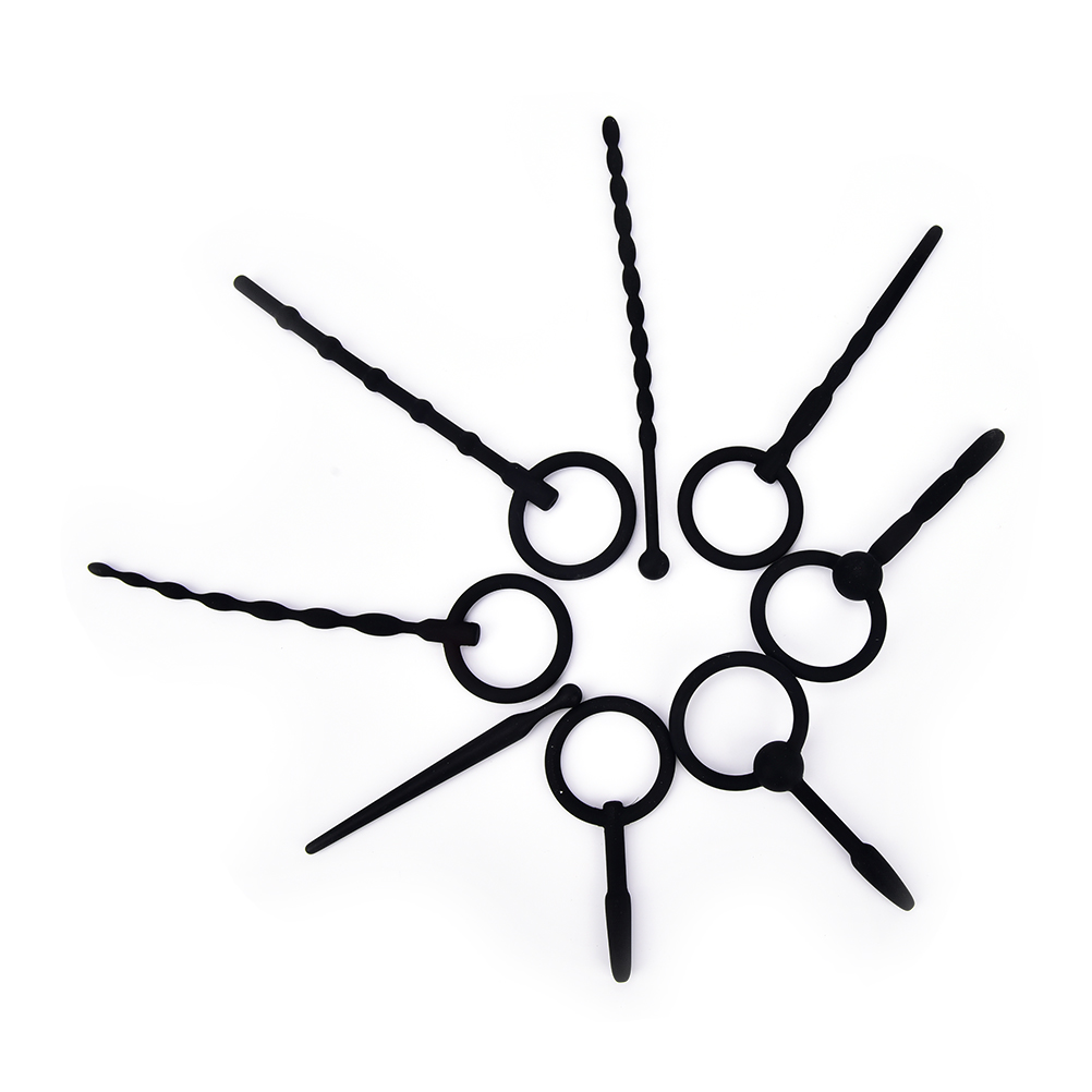 Silicone Urethral Stretcher Sound Male Penis Plug Tube Adult Erotic Sex Toy For Men - 15
