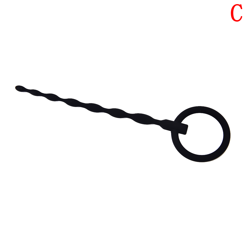 Silicone Urethral Stretcher Sound Male Penis Plug Tube Adult Erotic Sex Toy For Men - 14