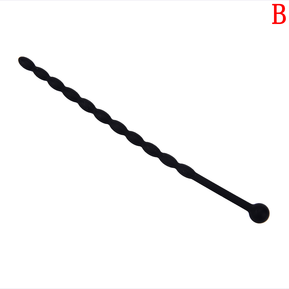 Silicone Urethral Stretcher Sound Male Penis Plug Tube Adult Erotic Sex Toy For Men - 12