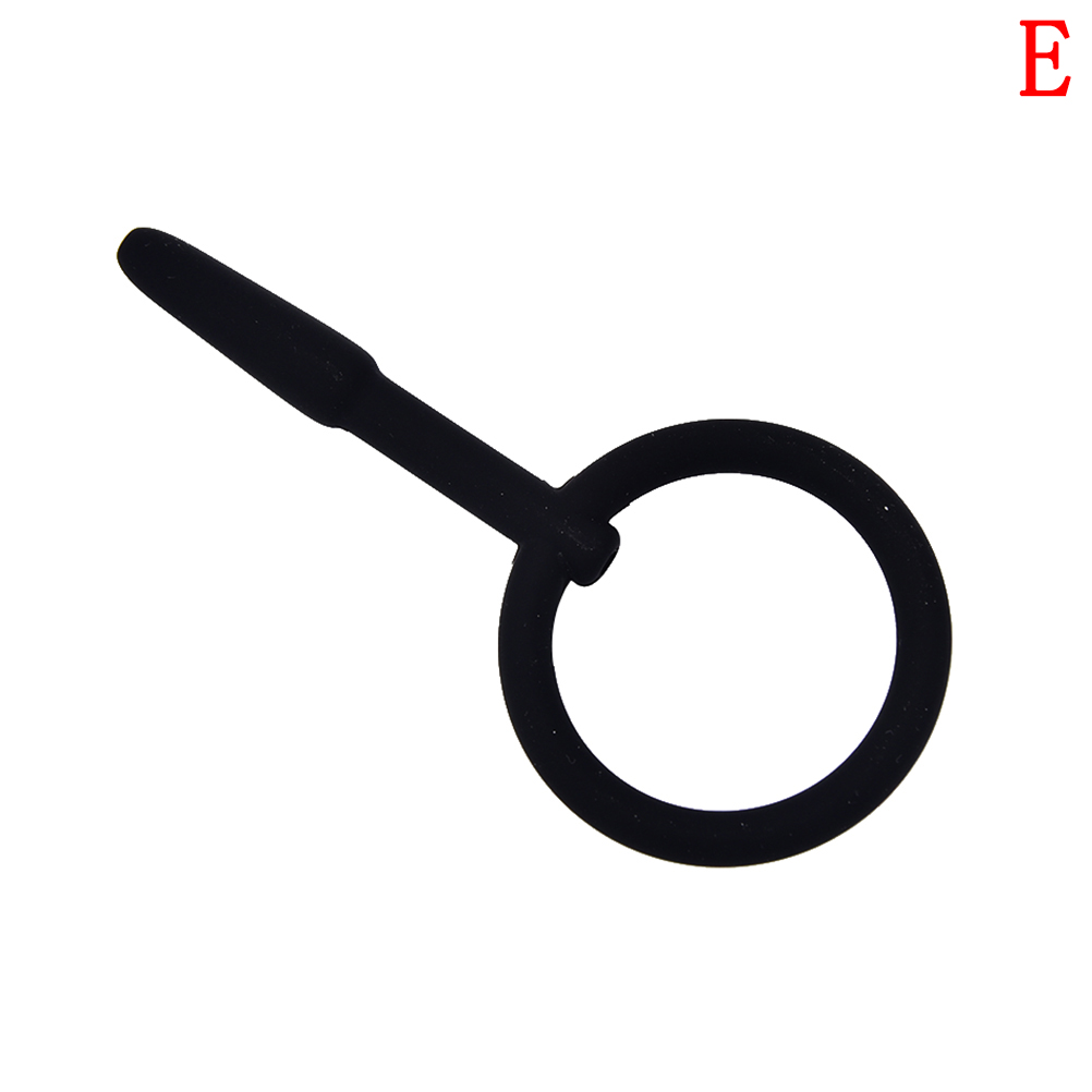 Silicone Urethral Stretcher Sound Male Penis Plug Tube Adult Erotic Sex Toy For Men - 8