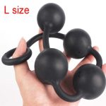 Large Anal Pull Bead Dildo Butt Plug Erotic Products Adult Sex Toy Big Ball For Woman Gay Men Strapon Anus Intimate Good - 4