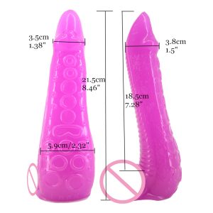 Discreet Package Animal Dildo Big Octopus Leg Anal Plug Dragon Penis Sex Toys For Women Products Flirt Masturbate - 2