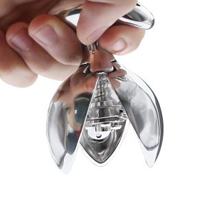Bdsm Big Stainless Steel Ultimate Asslock Anal Plug With Lock Expanding Ass Butt Buttplug Trainer
