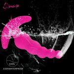 Silicone Anal Plug Remote Control Vibrator Men Beads Butt Vagina Adult Sex Toys For Woman Masturbator - 6