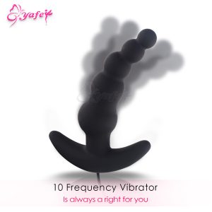 Silicone Anal Plug Remote Control Vibrator Men Beads Butt Vagina Adult Sex Toys For Woman Masturbator - 2