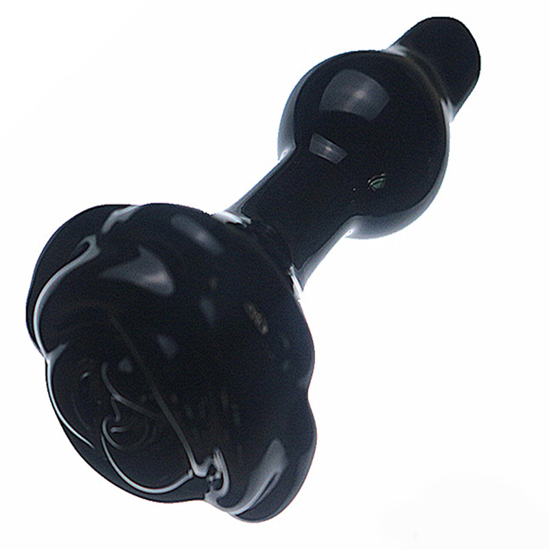 Smooth Glass Dildo For Women Long Solid Bead Rose Head Design Ideal For Vaginal Anal Pleasure Lesbianfriendly Adult Toy - 12