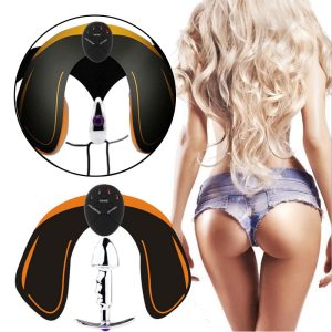 Metal Outdoor Wearable Anal Plug Match Electro Shock Stimulation Beautiful Ass Sex Toys For Women Man Couples